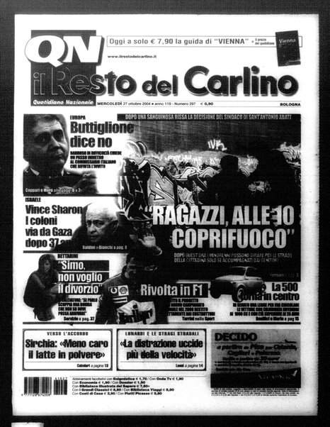 Il Resto del Carlino : giornale dell'Emilia